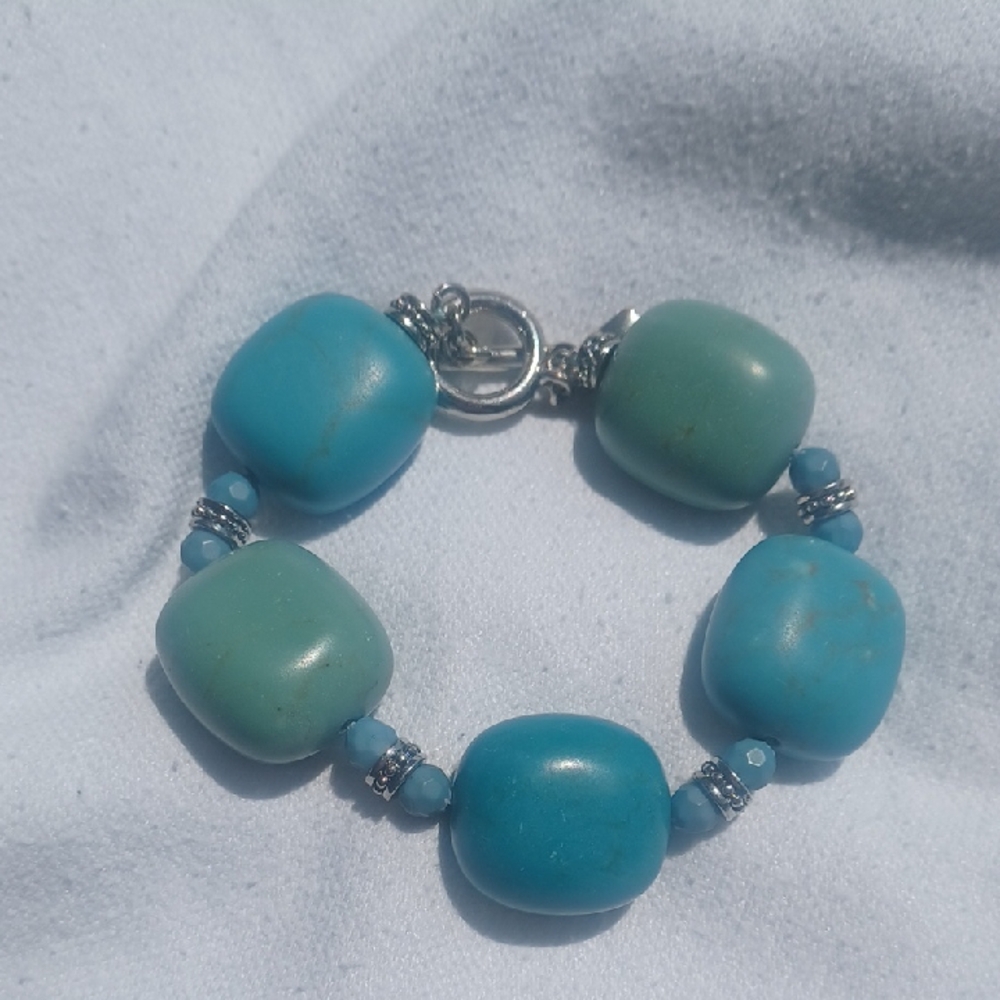 Ralph Lauren Faux Turquoise Bracelet